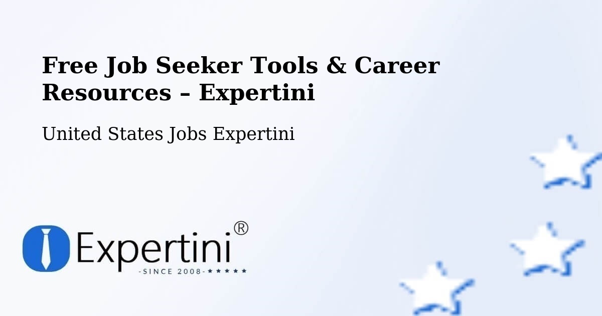 Free Job Seeker Tools & Career Resources – Guildhall - Guildhall, United States Jobs Expertini